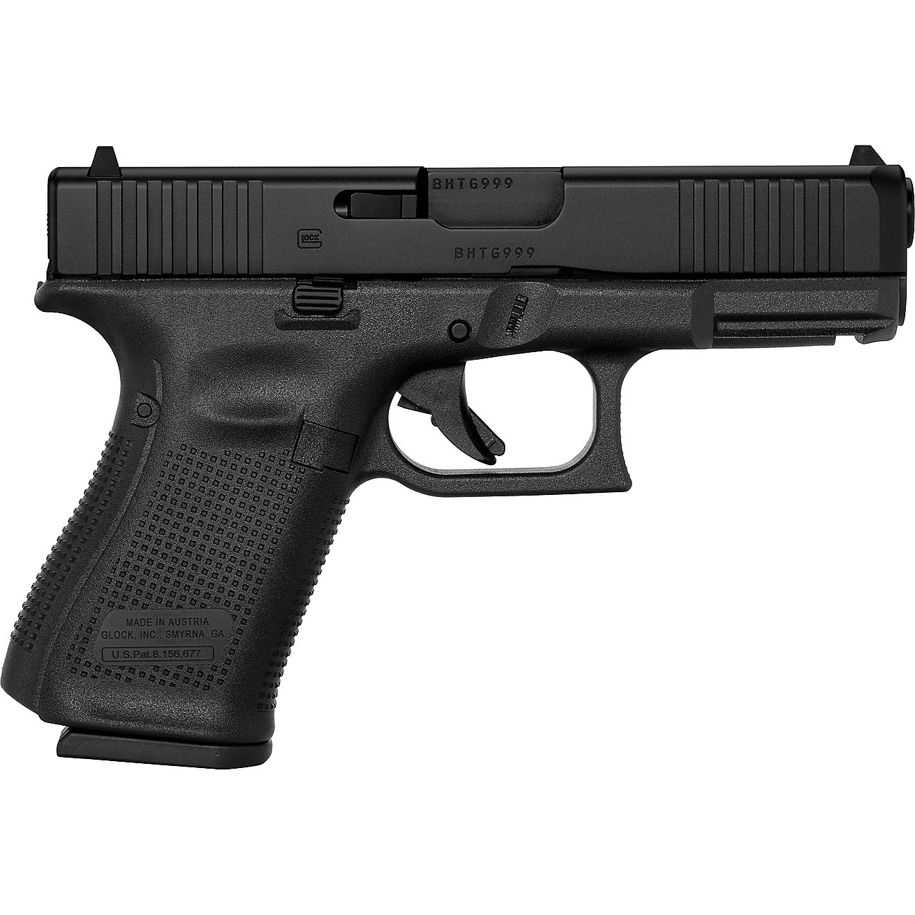 GLOCK 19 - G19 Gen5 Compact 9mm Luger Centerfire Pistol GLOCK 19 - G19 Gen5 Compact 9mm Luger Centerfire Pistol