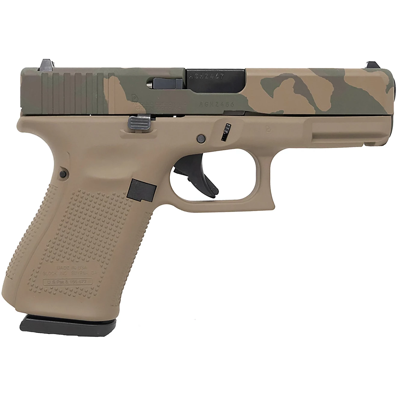 21431960 GLOCK G19 Gen 5 Liberty 9mm 4.02 in 15-Round Semi-Automatic Pistol - Image 1