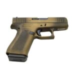Glock 43X 9mm Pistol, Battleworn Burnt Bronze
