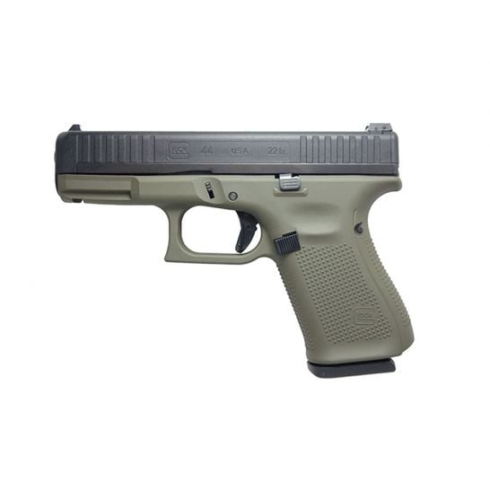 5165492227-glock-g44-od-green-22-long-rifle Glock G44 22lr 10rd 4.02" Pistol, OD Green