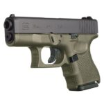 Glock G26 Gen3 Subcompact 9mm 3.43" 10rds, OD Green