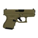 Glock G26 Gen3 Custom FDE Subcompact 9mm 3.43" 10rds, Flat Dark Earth