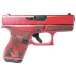Glock G42 Custom Cherry Blossom Medusa Pink Subcompact .380 ACP 3.25" 6rds, Medusa Pink