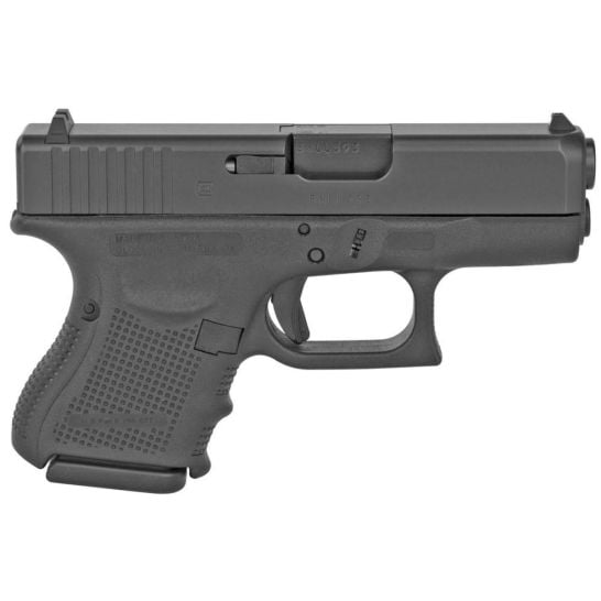 GLUR26501_1 Glock G26 Gen4 Subcompact 9mm 3.43" 10rds, Black