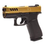 GS Custom Glock 43X with True Precision Axiom Slide - Gold