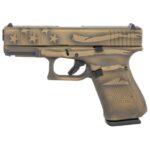 Glock 23 Gen5 .40 S&W Pistol, Battleworn Bronze Cerakote