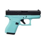 Glock 42 .380 ACP Pistol, Robin's Egg Blue/Black - ACG-00834