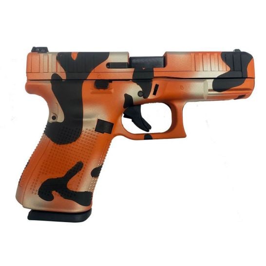 glock-44-semi-automatic-22-lr-pistol_-orange-camo Glock 44 Semi-Automatic .22 LR Pistol, Orange Camo - Image 1